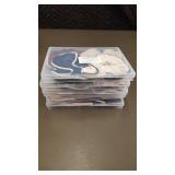 Lot of Hair Scrunchies and Elastic Hair Bands in Storage Cases