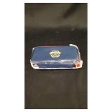 Set of Two Blue Storage Cases with Crest Logo