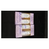 Lot of 2 Honest Bath Moisturizers with Naturally Derived Ingredients
