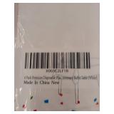 6-Pack Heavy Duty Plastic Tablecloth - 54" x 108"