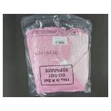 Drydate Cotton Burp Cloth Set - Pink 25 x 30 Inch
