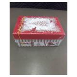 Elegant Decorative Holiday Themed Nesting Gift Boxes