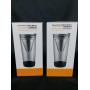 Wesmool Pour Over Coffee Maker Tumbler - Double Wall Glass with Three-Layer Stainless Steel Filter