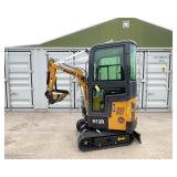 Enclosed Mini Excavator H13R