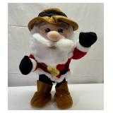 New Animated Cowboy Santa