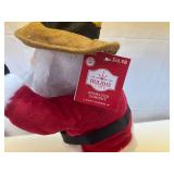 New Animated Cowboy Santa