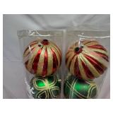 10 New  Shatter Proof Ornaments