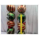 10 New  Shatter Proof Ornaments