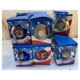 16 American Pride Ornaments-Fire, Police & EMT