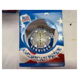 16 American Pride Ornaments-Fire, Police & EMT
