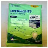 20 L/XL Youth Overnights