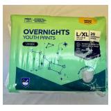 20 L/XL Youth Overnights