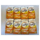 KK. 8x 6.6oz Goldfish Cheddar Crackers