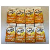 KK. 8x 6.6oz Goldfish Cheddar Crackers