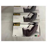 3 Scotch Desktop Tape Dispensers