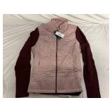 Cutter and Buck Womens Zip Up Jacket - Black and Pink - M