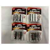 16 Alkaline AA Batteries