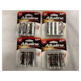 16 Alkaline AA Batteries