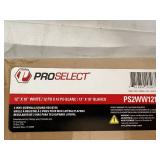 Pro Select 12" x 10" White Sidewall Ceiling Register