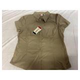 6 Short Sleeve Clique Dress/Work Shirts - XL