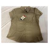 6 Short Sleeve Clique Dress/Work Shirts - XL