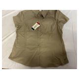 6 Short Sleeve Clique Dress/Work Shirts - XL