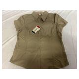6 Short Sleeve Clique Dress/Work Shirts - XL
