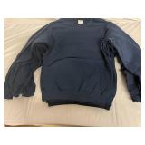 6 Navy Blue Crew Neck Sweatshirts - XL