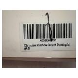 2 Packs of Christmas Rainbow Scratch Painting Kits