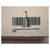 2 Packs of Christmas Rainbow Scratch Painting Kits