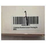 2 Packs of Christmas Rainbow Scratch Painting Kits