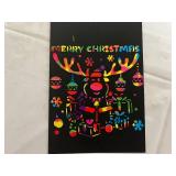 2 Packs of Christmas Rainbow Scratch Painting Kits