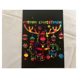 2 Packs of Christmas Rainbow Scratch Painting Kits