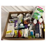 Box of Health and Beauty Products
