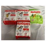 4 Packs of Kid Wet Wipes