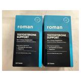 2 Packs of Roman Testosterone Support