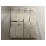 8 x 12 Packs Ballpoint Retractable Pens - Blue
