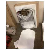 Kate and Laurel Black Home Decor Mirror Customer Returns See Pictures