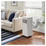 Vissani 5,000 BTU 115-Volt Portable Air Conditioner for 150 sq. ft. Rooms with Dehumidifier and Remote in White  Customer Returns See Pictures