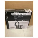 Glacier Bay Oswell 4 in. Centerset 2-Handle High-Arc Bathroom Faucet in Matte Black  Customer Returns See Pictures
