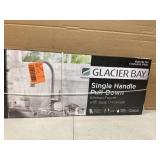 Glacier Bay Paulina Single-Handle Pull-Down Sprayer Kitchen Faucet with TurboSpray, FastMount, Soap Dispenser in Stainless Steel  Customer Returns See Pictures