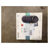 Lockly Vision Matte Black Deadbolt WiFi Smart Lock with Video Doorbell, Fingerprint, Keypad, App, Voice Control, 2-Way Audio  Customer Returns See Pictures