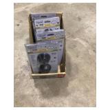 Lot of Universal Hardware Industrial Duty Commercial Single Cylinder Deadbolt, UL 3-Hour Fire ANSI Grade 1, Matte Black Finish Customer Returns See Pictures
