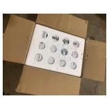 GE 35 pt. Dehumidifier with Smart Dry for Bedroom, Basement or Very Damp Rooms up to 3000 sq. ft. in White  Customer Returns See Pictures