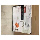 Delta Foundations 2-Handle Standard Kitchen Faucet in Stainless Customer Returns See Pictures