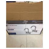 Glacier Bay Dorind 4 in. Centerset 2-Handle High-Arc Bathroom Faucet in Polished Chrome (2-Pack)  Customer Returns See Pictures