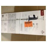 Pfister Bellance Single Handle Single Hole Bathroom Faucet with Drain Kit and Deckplate included in Matte Black  Customer Returns See Pictures