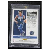 2020-21 Contenders Rookie Jersey Relic Anthony Edwards #RS-AEW Rookie Card