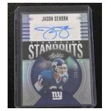 2023 Absolute Signature Standouts Jason Sehorn Autograph #SS-11 139/199 | Only 199 Exist!
