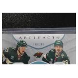 2023-24 Artifacts Tundra Teammates Duos Jersey Relic Kirill Kaprizov & Mats Zuccarello #T2 119/249 | Only 249 Exist!